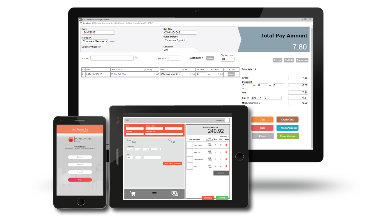 Netiquette POS System